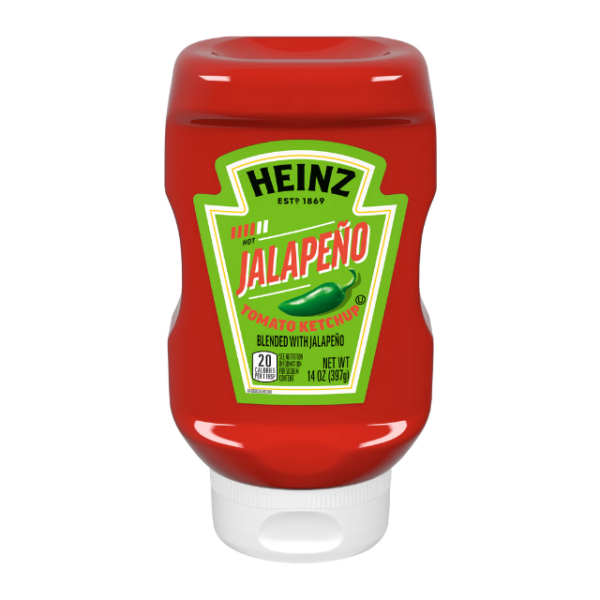 Heinz Jalapeno Ketchup 14oz (397gr)